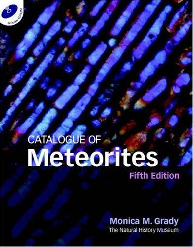 Cover for Catalogue of meteorites