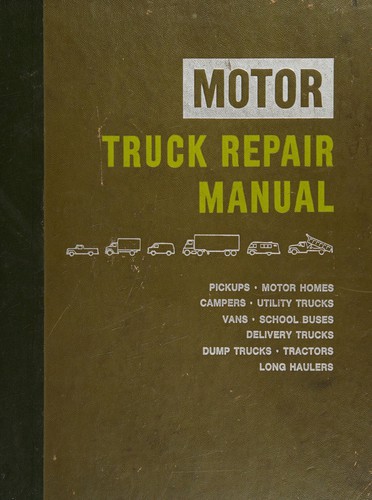 Cover for Motor Truck Repair Manual 29th Edition