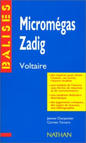 Cover for Micromégas, Zadig, Voltaire