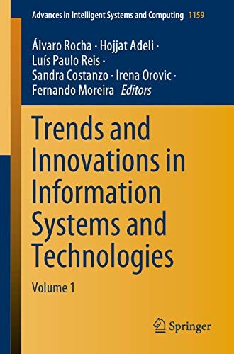 Cover for Trends and Innovations in Information Systems and Technologies