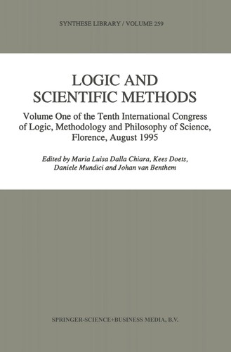Cover for Logic and scientific methods