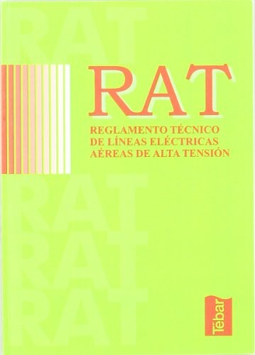 Cover for RAT. Reglamento técnico de líneas eléctricas aéreas de alta tensión