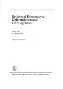 Cover for Epidermal keratinocyte differentiation and fibrilogenesis