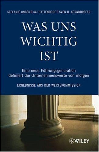Cover for Was Uns Wichtig Ist