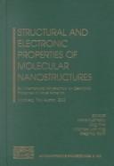 Cover for Structural and Electronic Properties of Molecular Nanostructures