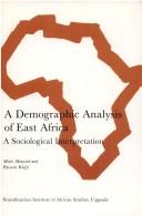Cover for A demographic analysis of East Africa