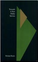 Cover for Towards a new public service