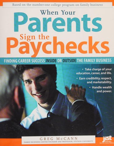 Cover for When your parents sign the paychecks
