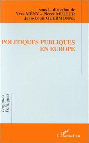 Cover for Politiques publiques en Europe