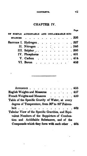 Cover for A manual of chemistry: Containing the Principal Facts of the Science, Arranged in the Order in ...