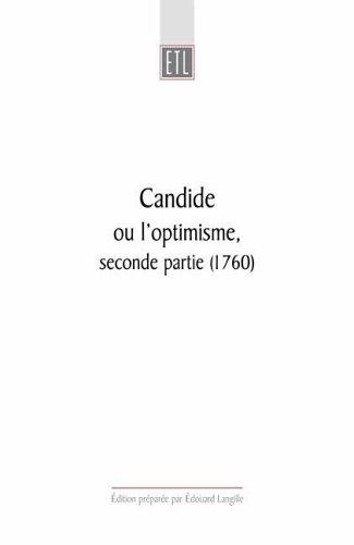 Cover for Candide, Ou L'Optimisme, 1760