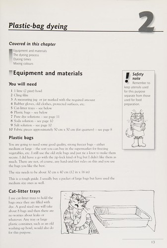 Cover for Dyeing in Plastic Bags