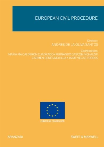Cover for European Civil Procedure