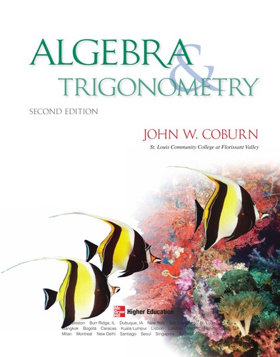 Cover for Algebra and trigonometry