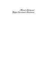 Cover for Mental ability and higher educational attainment in the 20th century