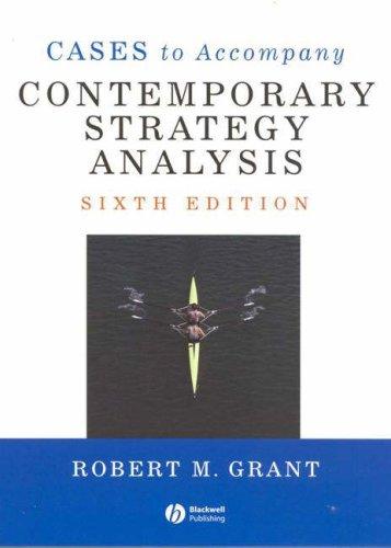 Cover for Cases to Accompany Contemporary Strategy Analysis