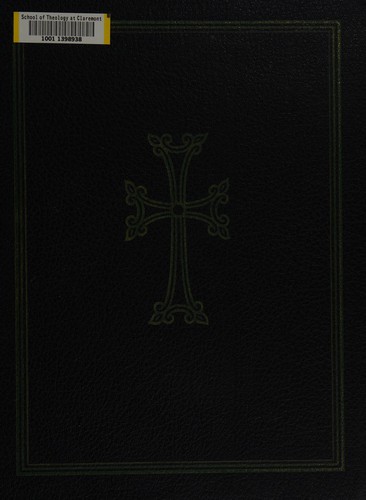 Cover for Chants of the Divine liturgy of the Armenian Apostolic Orthodox Church