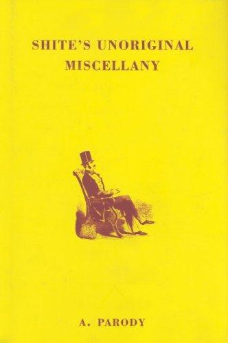 Cover for Shite's Unoriginal Miscellany