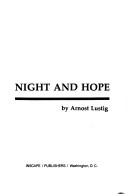 Cover for Night and hope