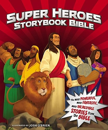 Cover for Super Heroes Storybook Bible