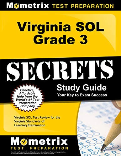 Cover for Virginia SOL Grade 3 Secrets Study Guide