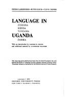 Cover for Language in Uganda