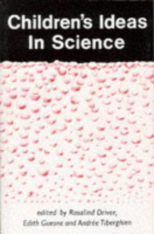 Cover for Children's ideas in science