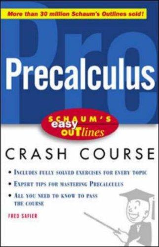 Cover for Easy Outline of Precalculus