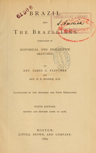 Cover for Brazil and the Brazilians portrayed in historical and descriptive sketches