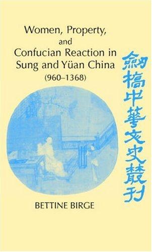 Cover for Women, Property, and Confucian Reaction in Sung and Yuan China