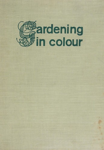 Cover for Gardening in Colour