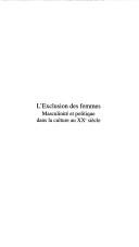 Cover for L' Exclusion des femmes