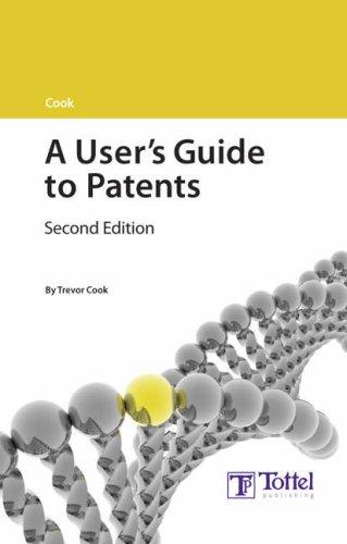 Cover for A User's Guide to Patents