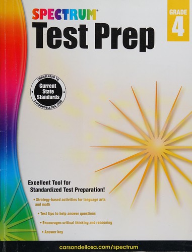 Cover for Spectrum test prep