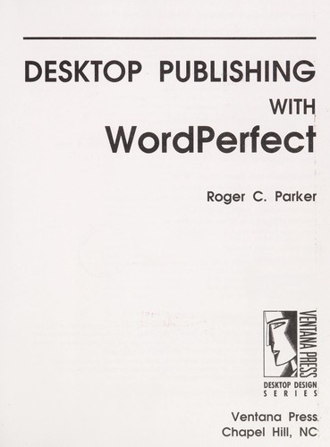 Cover for Desktop publishing with WordPerfect