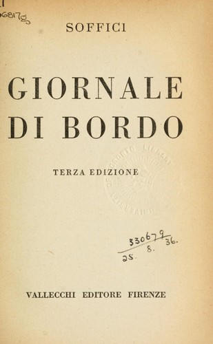 Cover for Giornale di bordo