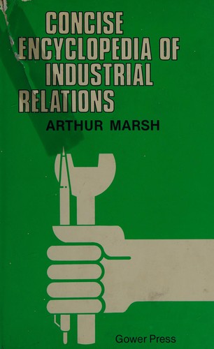 Cover for Concise encyclopedia of industrial relations