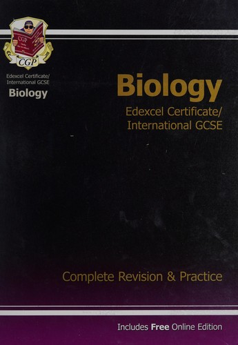 Cover for Biology Edexcel Certificate/International GCSE