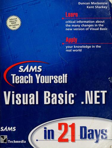 Cover for Sams teach yourself Visual Basic .NET in 21 days
