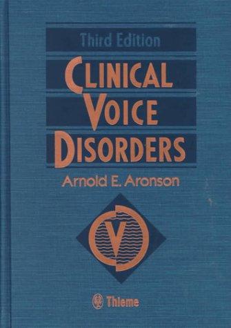 Cover for Clinical Voice Disorders