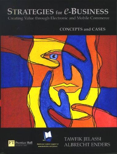 Cover for Strategies for E-business