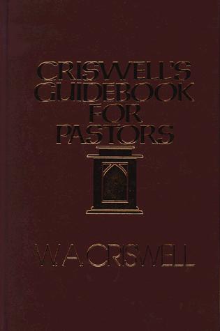 Cover for Criswell's guidebook for pastors