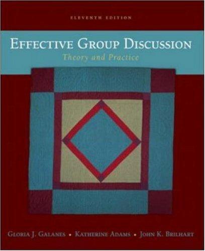 Cover for Effective Group Discussion