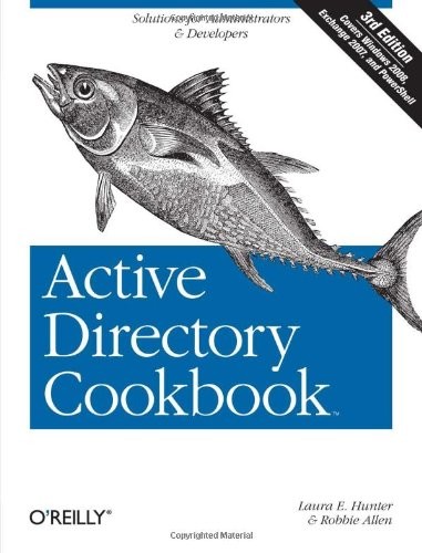 Cover for Active Directory Cookbook