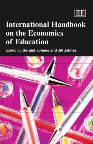 Cover for International handbook on the economics of education