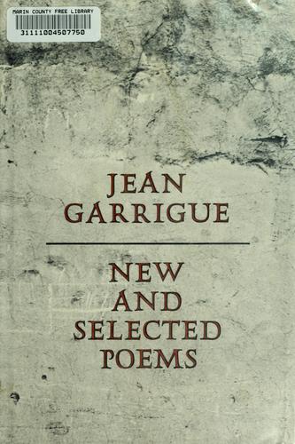 Cover for New and selected poems