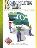Cover for Communicating in Teams (Communications 2000, Module 10)