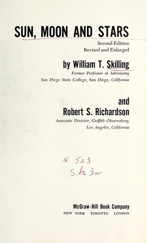 Cover for Sun, moon and stars.