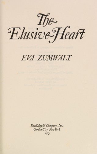 Cover for The elusive heart