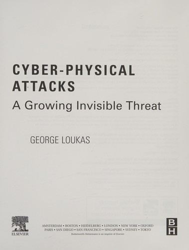Cover for Cyber-Physical Attacks